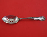 Wild Rose Old by International Sterling Silver Serving Spoon Pierced Orig 8 1/4"