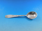 Gem Leaf by Whiting Sterling Silver Sugar Spoon Brite-cut 6 1/8" Server