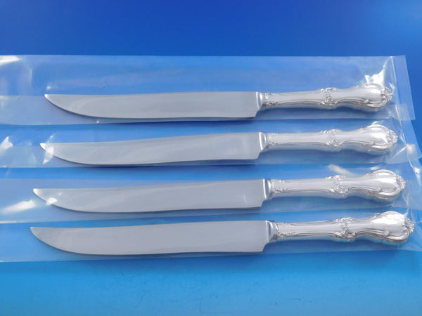 Joan of Arc by International Sterling Silver Steak Knife Set Texas Sized Custom