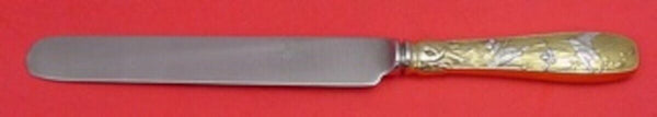 Japanese by Tiffany and Co Sterling Silver Regular Knife Vermeil w/Silver Bird
