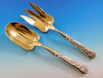 Olympian by Tiffany and Co Sterling Silver Salad Serving Set HH AS GW 9 1/4"