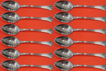 Eighteenth Century by Reed and Barton Sterling Silver Teaspoon Set 12pcs 6 1/8"