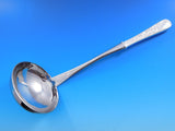 Old Maryland Engraved by Kirk Sterling Silver Soup Ladle HHWS  Custom 10 7/8"