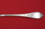 Danish Sterling Silver Serving Spoon Bright-Cut Circa 1913 8 1/2"