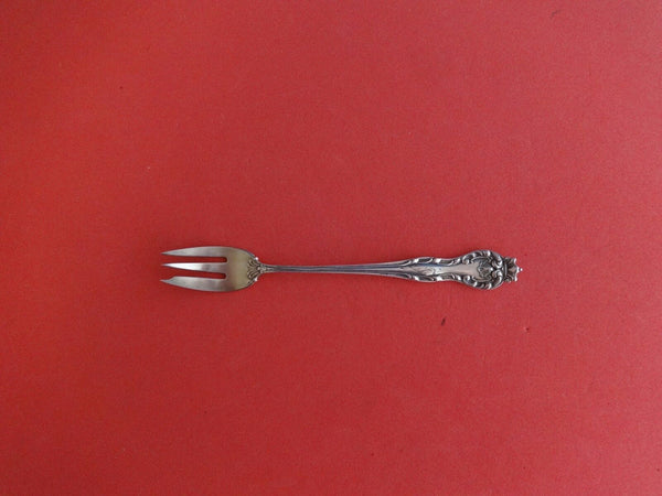 Queen by Mount Vernon / Howard Sterling Silver Cocktail Fork Gold Washed 5 5/8"