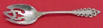 Florentine Scroll by Lunt Sterling Silver Serving Spoon Pierced 8 3/8" Original