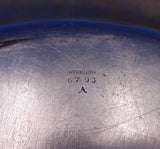 Lily Pad by Whiting Sterling Silver Serving Plate/Seafood Platter #6793 (#6970)