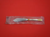 Golden Columbine by Lunt Sterling Silver Master Butter Hollow Handle New 6 7/8"
