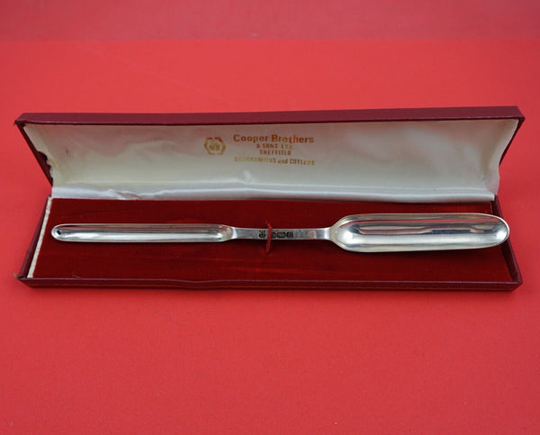 Cooper Brothers and Sons English Estate Sterling Silver Marrow Scoop w/ Orig Box