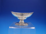 Georgian English Sterling Silver Oval Footed Salt Cellar Master Dip (#4223)