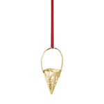 2022 Georg Jensen Christmas Holiday Ornament Cone Gold - New