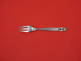 Acorn - Estate by Georg Jensen Sterling Pastry Fork 3-tine w/even tines 5 5/8"