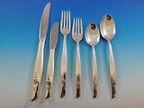 Sea Rose by Gorham Sterling Silver Flatware Set 12 Service 79 Pieces Modern