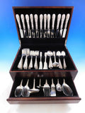 Princess by Stieff Sterling Silver Flatware Set for 12 Service Repousse