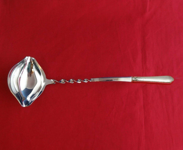 NELLIE CUSTIS BY LUNT STERLING SILVER PUNCH LADLE TWIST 13 3/4" HHWS CUSTOM MADE