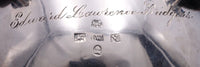 John Watson & Son English Georgian Sterling Silver Tea Set 3pc Floral (#8395)