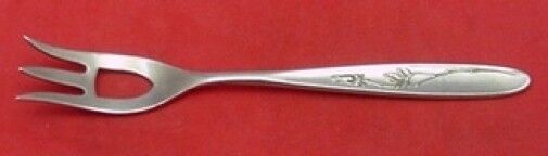 Rose Solitaire by Towle Sterling Silver Lemon Fork Pierced 5 1/4"