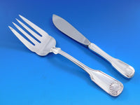 Winterthur by Reed & Barton Silverplate Flatware Set 8 Service 44 pcs Shell