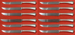 Grand Colonial by Wallace Sterling Silver Steak Knife Custom Set 12 pcs 8 1/2"