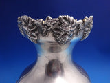 Italian Sterling Silver Large Vase with Grape Vines GW 13 1/4" 29.8 ozt (#8677)