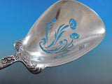 Poppy by Gorham Sterling Silver Saratoga Chip Server Pierced w/Poppies 8 5/8"