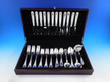 America by Christofle Silverplate Flatware Service for 12 Set 61 pieces Dinner
