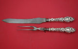 Lily by Whiting Sterling Silver Roast Carving Set 2pc HHWS mono P knife 14 1/4"