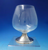 Webster Sterling Silver and Glass Brandy Snifter 6 1/4" x 4 1/4" (#5653)