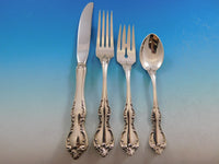 Debussy by Towle Sterling Silver Flatware Set for 12 Service 66 pieces