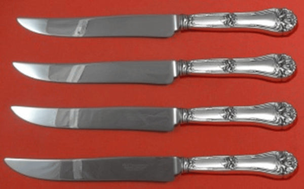 Champlain by Amston / Frank Whiting Sterling Steak Knife Set Texas Size Custom