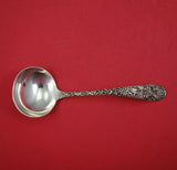 Repousse by Kirk Sterling Silver Sauce Ladle 5 1/2" Serving Antique