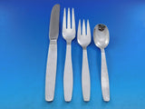 Swedish Modern by Allan Adler Sterling Silver Flatware Set Service 67 pcs Dinner