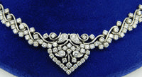18k White Gold 4.5ct Genuine Natural Diamond Necklace (#J2981)