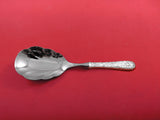 Repousse by Kirk Sterling Silver Rice Serving Spoon Scalloped HH WS Custom 9 3/8