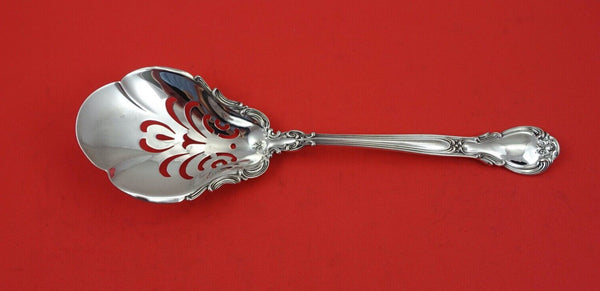 Chantilly by Gorham Sterling Ice Spoon w/ applied lacing 8 3/4" rare