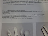 Wave Twist by The Main Course Stainless Steel Flatware set 40 pcs Modern Unused