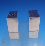 Sunset by Allan Adler Sterling Silver Salt and Pepper Shaker Set 2pc (#8193)