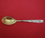 Vine by Tiffany and Co Sterling Silver Sorbet Spoon GW Ruffled Iris Motif 5 1/4"