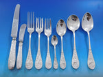 Audubon by Tiffany Sterling Silver Flatware Set for 12 Service 115 pcs Birds