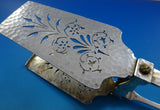 Applied Metals by Gorham Sterling Silver Asparagus Serving Tong w/ Yolk 11 5/8"
