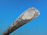 Antique Engraved by Tiffany and Co Sterling Silver Soup Ladle Fluted 11 1/2"