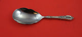 Rose Point by Wallace Sterling Silver Rice Server HH WS 9 1/4"