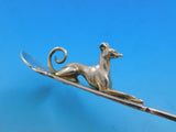 Hound by Gorham Sterling Silver Berry Serving Spoon with 3D Hound Rare 9"