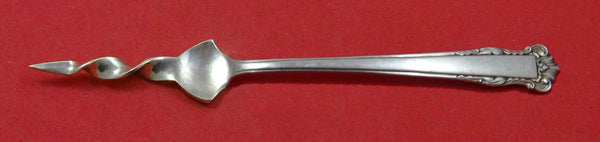 English Shell by Lunt Sterling Silver Butter Pick Twisted 5 3/4" Custom Made