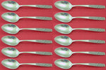 Contessina by Towle Sterling Silver Teaspoon Set 12 pieces 6 1/8"