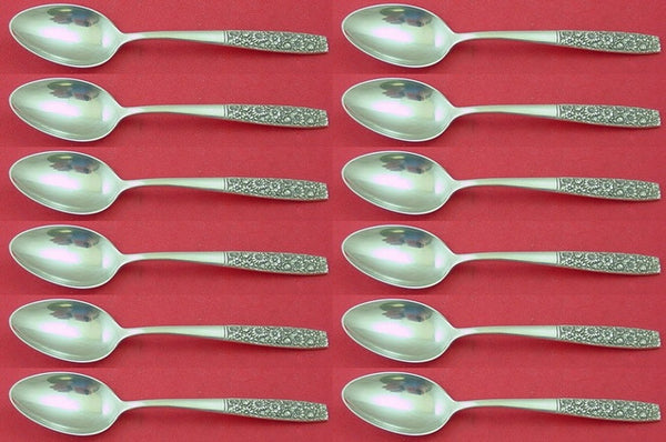 Contessina by Towle Sterling Silver Teaspoon Set 12 pieces 6 1/8"