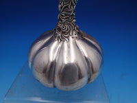 Chrysanthemum by Shiebler Sterling Silver Liquor Bottle #2319 8 1/4" (#8118)