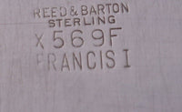 Francis I by Reed & Barton Sterling Silver Fruit Bowl Footed Round #X569F #4627