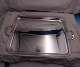 Annecy by Puiforcat France Silverplate Tea Coffee Serving Tray Unused 26" #8742