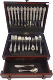 Eloquence by Lunt Sterling Silver Flatware Service Set 74 Pieces Dinner Size 12
